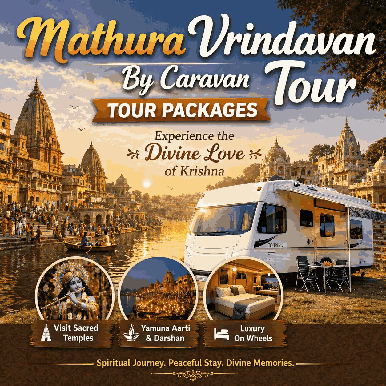Mathura Vrindavan Tour By Caravan