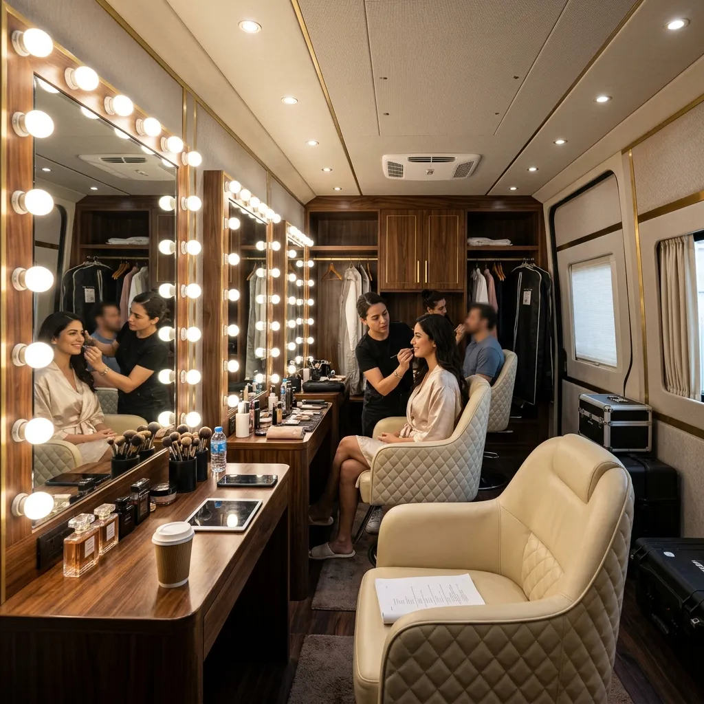 Luxury Vanity Van Interior