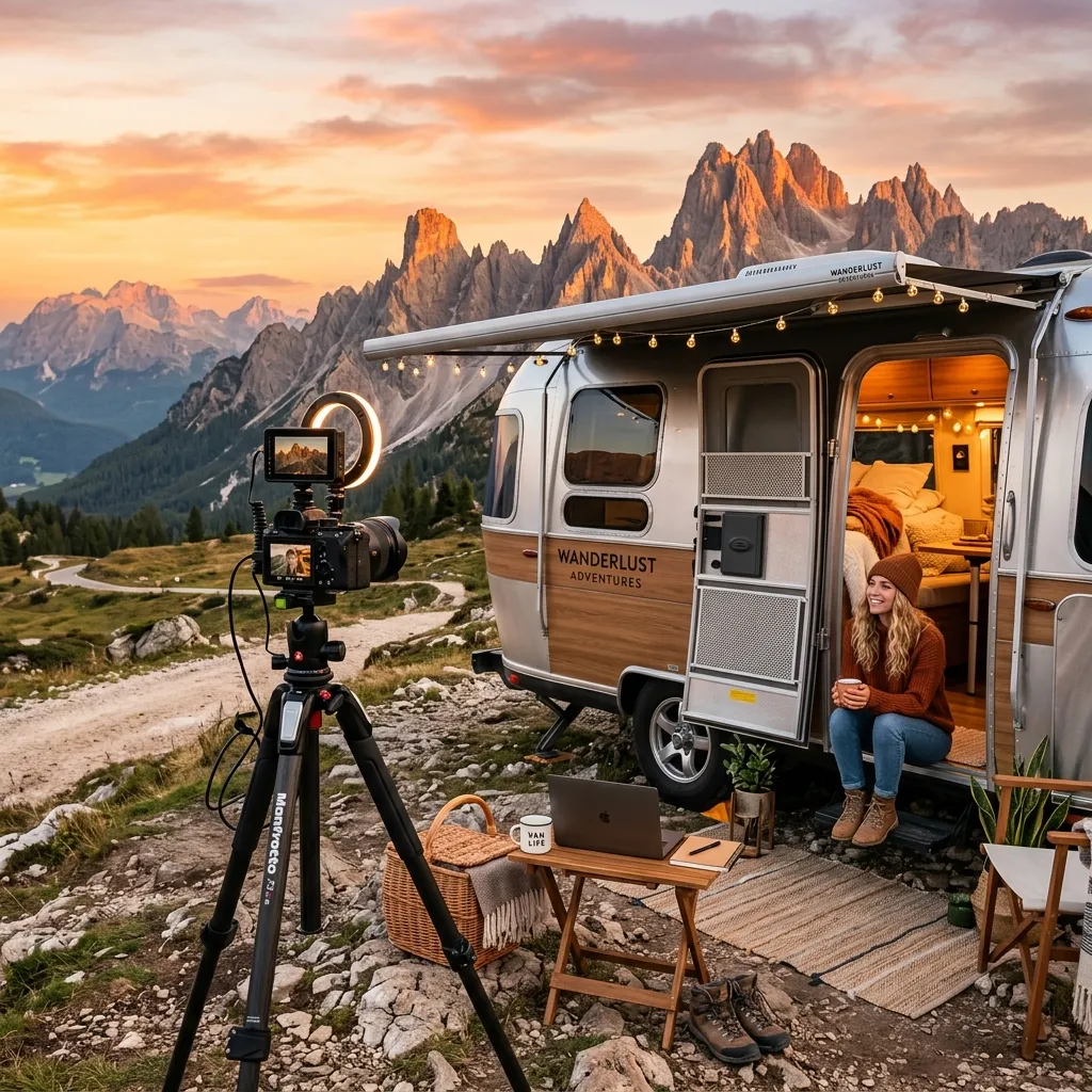 Vlogging Caravan